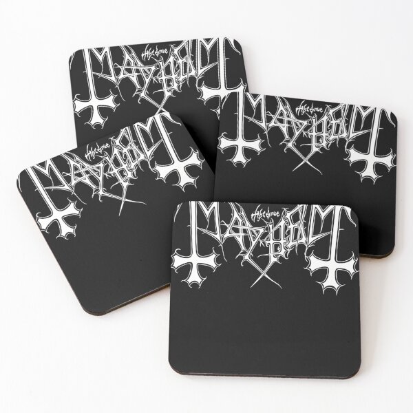Item preview, Mayhem Logo designed and sold by ArcanaGlowCraft.
