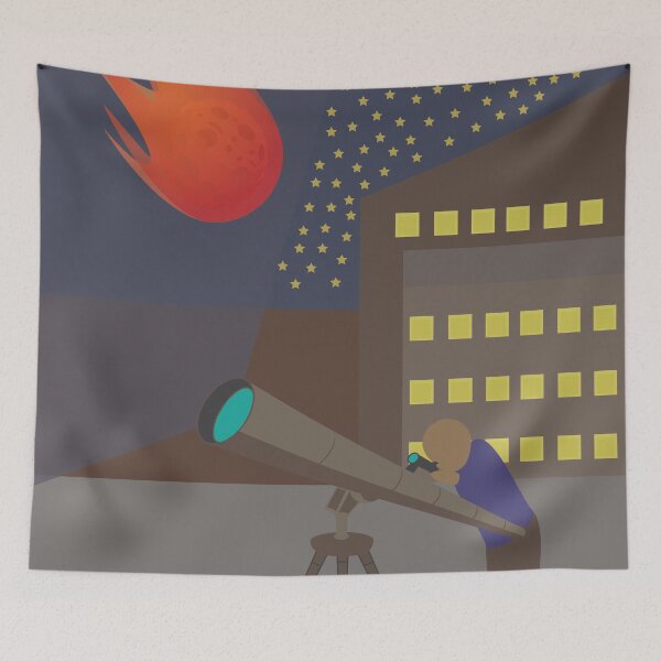Item preview, Telescope in the City designed and sold by ROSE ANN BANILAR.