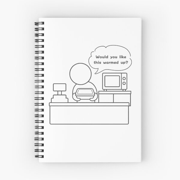Item preview, Japanese Convenience Store (Konbini) Service: "Would You Like This Warmed Up?" designed and sold by japan-picto.