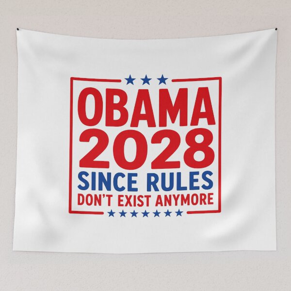 Item preview, Obama 2028 Since Rules Don't Exist Anymore designed and sold by Dr-Hulk-Grock.