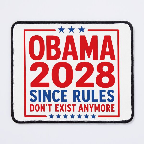 Item preview, Obama 2028 Since Rules Don't Exist Anymore designed and sold by Dr-Hulk-Grock.