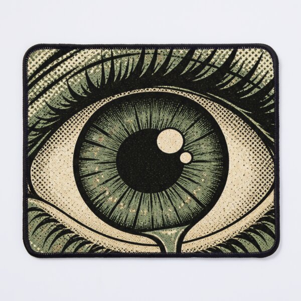 Item preview, Dark Stare – Haunted Gaze Retro Eye Design designed and sold by @SHINTOSARTSTORE.