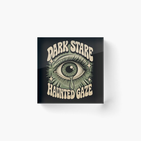 Item preview, Dark Stare – Haunted Gaze Retro Eye Design designed and sold by @SHINTOSARTSTORE.