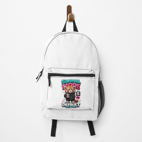 Item preview, Survival Mode Is My Default Setting Red Panda Coffee designed and sold by Sovereign Supply Co..
