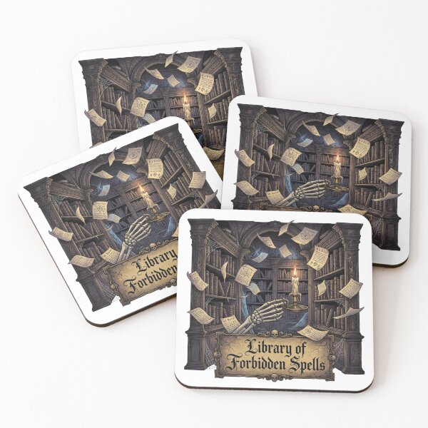 Item preview, Library of Forbidden Spells Dark Academia Gothic Haunted Book T-Shirt designed and sold by KreatoLab.
