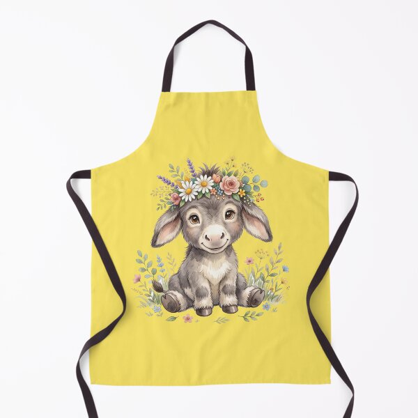 Item preview, Cute Baby Donkey Flower Crown designed and sold by BackTWO.