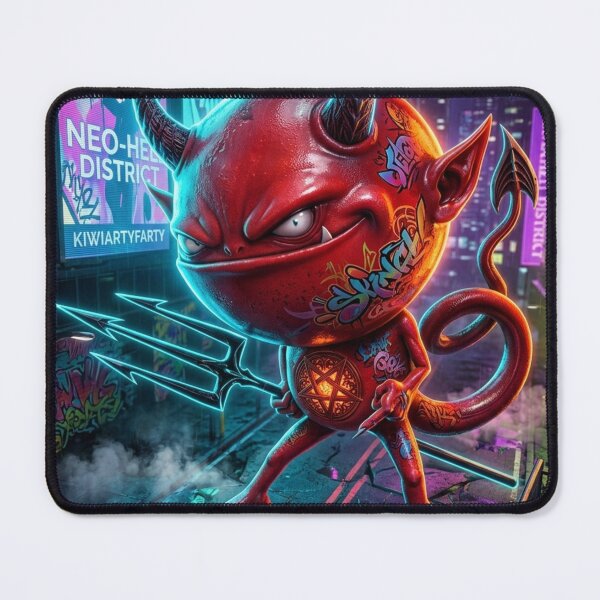 Item preview, Graffiti Devil in Neon City designed and sold by kiwiartyfarty.