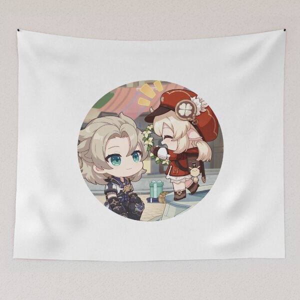 Item preview, Klee and Albedo designed and sold by Lauwuuh.