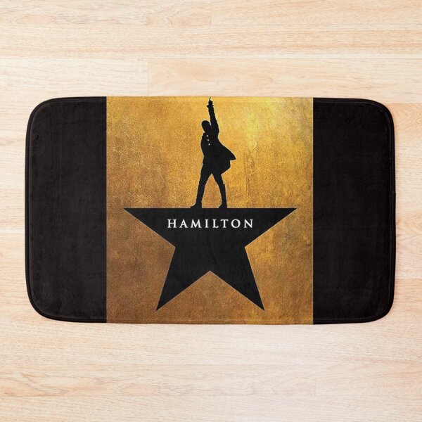 Item preview, Hamilton Musical – Gold Star Poster designed and sold by LuluLeb.