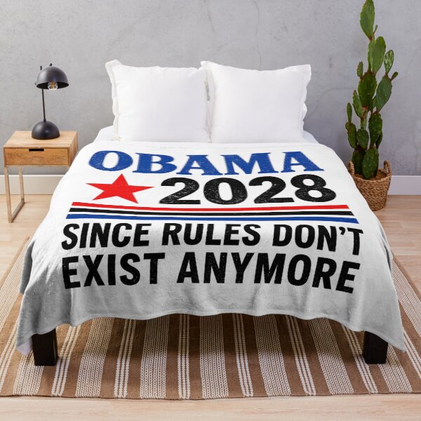 Item preview, Funny Political, Since Rules Don't Exist Anymore Obama 2028 designed and sold by Dr-Hulk-Grock.