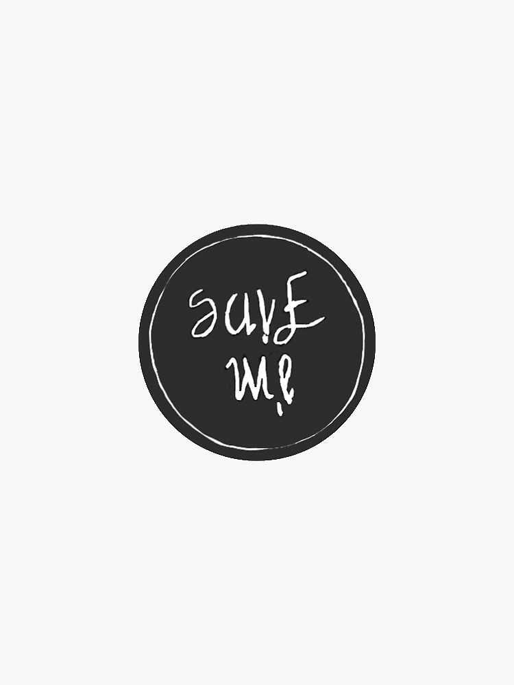 bts-i-m-fine-save-me-sticker-by-amanhina-redbubble