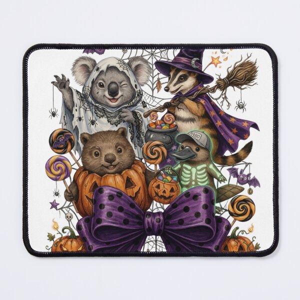 Item preview, Spooky Australian Wildlife Halloween – Cute Aussie Animals Spooky Season Art designed and sold by Wennebabs.