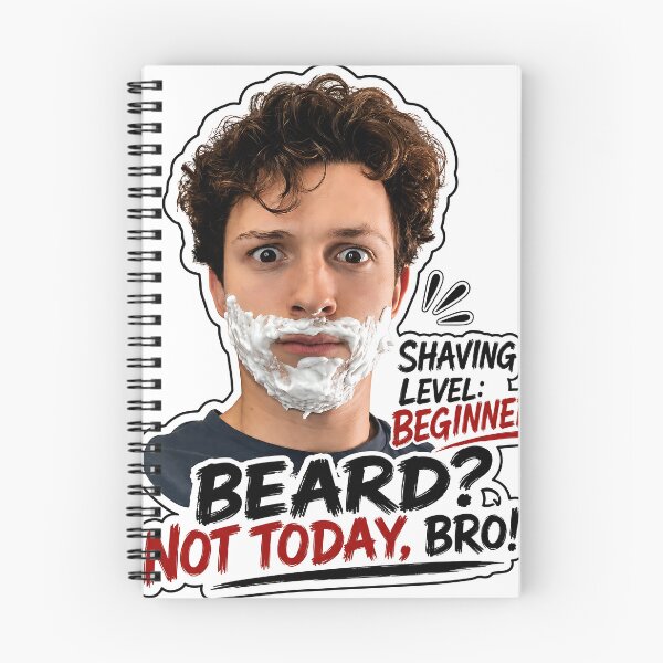 Item preview, Shaving Level Beginner Beard Not Today Bro Funny Shave Meme designed and sold by iwzzuel.