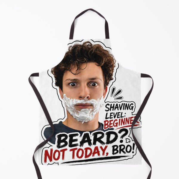 Item preview, Shaving Level Beginner Beard Not Today Bro Funny Shave Meme designed and sold by iwzzuel.
