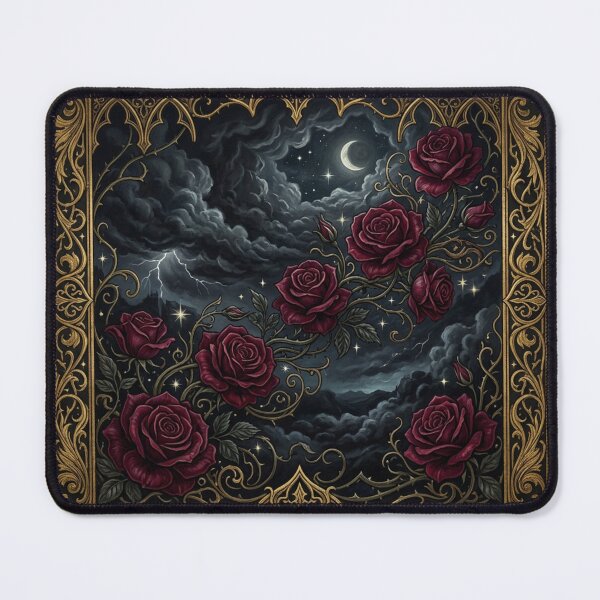 Item preview, The moon illuminates the roses designed and sold by Marie Colençon.