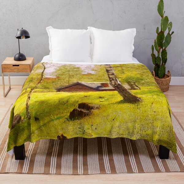 Item preview, Quiet Woodland - Birches by Eugène Jansson (1885) designed and sold by The Quiet  Form.