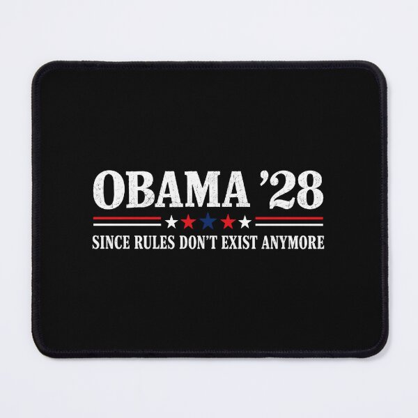Item preview, Obama 2028, Funny Political, Since Rules Don't Exist Anymore, Retro Election Parody, Liberal Humor, Democrat designed and sold by Dr-Hulk-Grock.