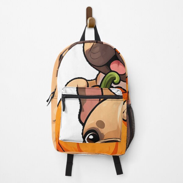 Item preview, Cute French Bulldog Puppy with Pumpkin Icon designed and sold by pumsquare.