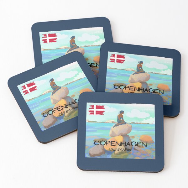 Item preview, Copenhagen Denmark - Scandinavian Travel designed and sold by AnulaArt.