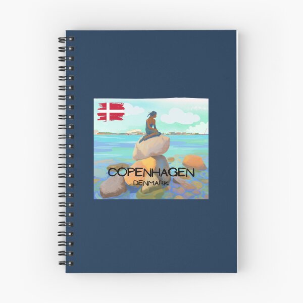 Item preview, Copenhagen Denmark - Scandinavian Travel designed and sold by AnulaArt.