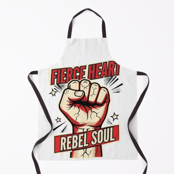 Item preview, Fierce Heart – Rebel Soul Raised Fist Design designed and sold by @SHINTOSARTSTORE.
