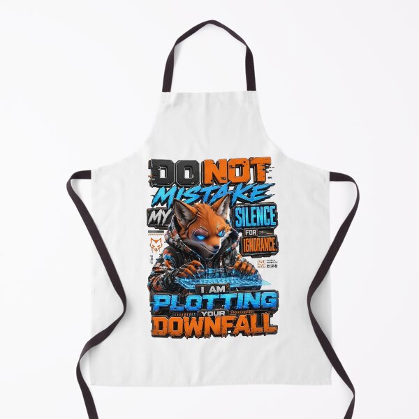 Item preview, Do Not Mistake My Silence For Ignorance Fox Quote designed and sold by Sovereign Supply Co..
