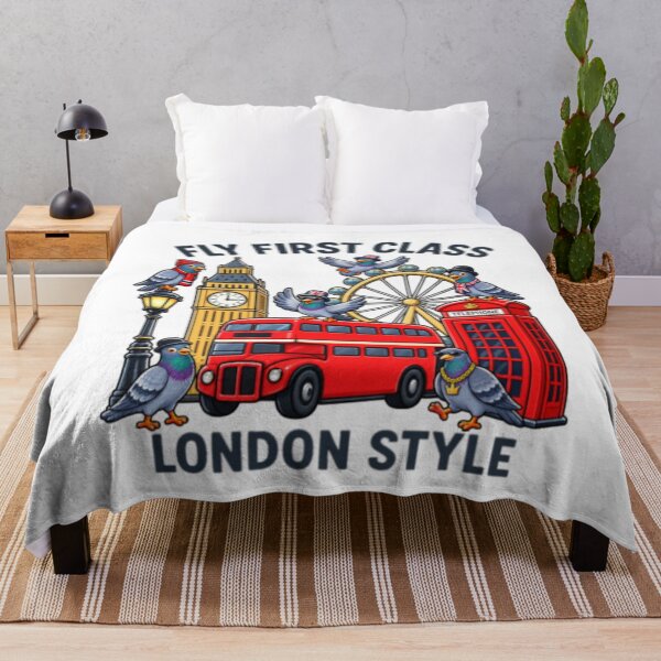 Item preview, London pigeons always fly first class london style designed and sold by JamesDunican.