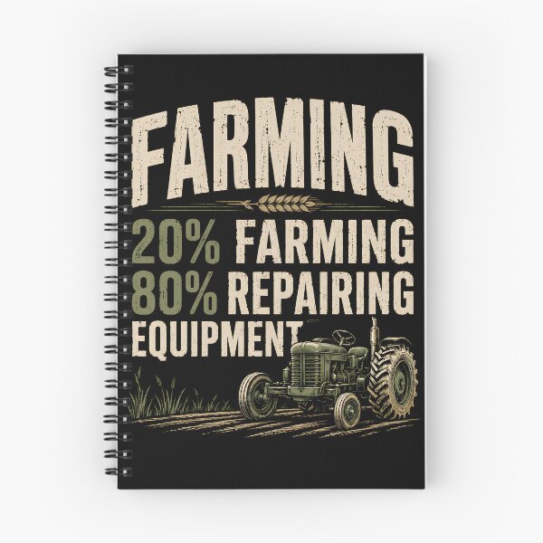 Item preview, 20% Farming 80% Repairing Equipment Funny Farmer Humor designed and sold by Souck12.