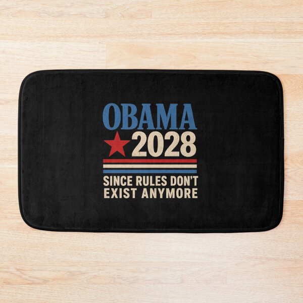 Item preview, Obama 2028 Since Rules Don't Exist Anymore Obama 2028, Since Rules Don't Exist Anymore, Political Retro designed and sold by Dr-Hulk-Grock.
