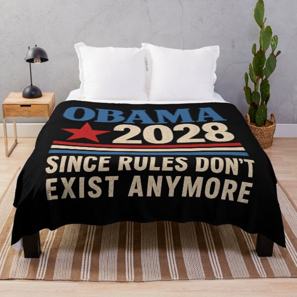 Item preview, Obama 2028 Since Rules Don't Exist Anymore Obama 2028, Since Rules Don't Exist Anymore, Political Retro designed and sold by Dr-Hulk-Grock.