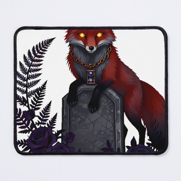 Item preview, Gothic Cemetery Red Fox Keeper designed and sold by IllumeInk.