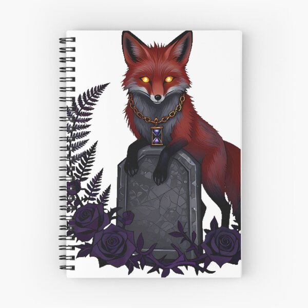 Item preview, Gothic Cemetery Red Fox Keeper designed and sold by IllumeInk.