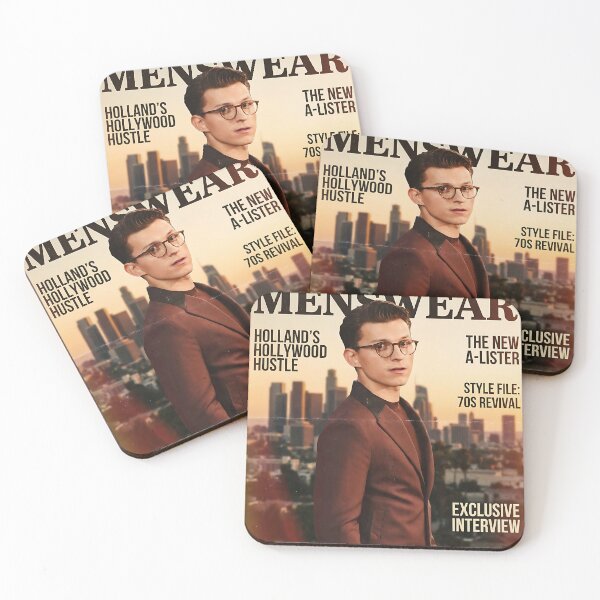 Item preview, Modern Menswear Tom Holland Magazine Cover Art designed and sold by iwzzuel.