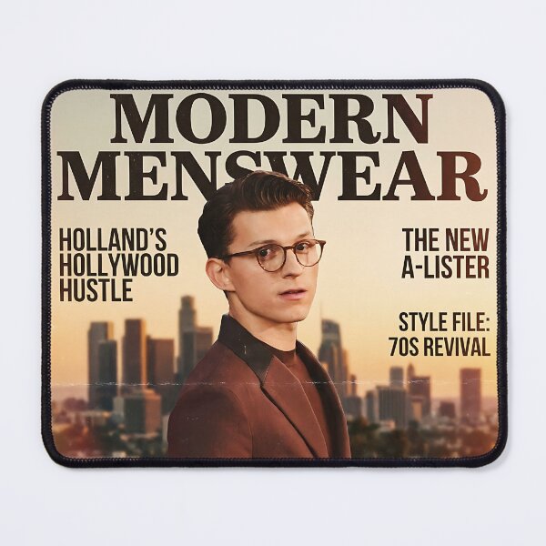 Item preview, Modern Menswear Tom Holland Magazine Cover Art designed and sold by iwzzuel.