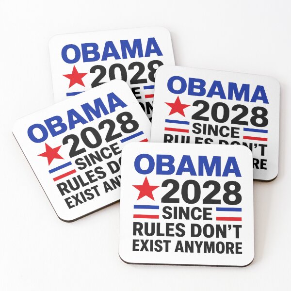 Item preview, Obama 2028 Since Rules Dont Exist Anymore Political designed and sold by Dr-Hulk-Grock.