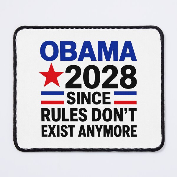 Item preview, Obama 2028 Since Rules Dont Exist Anymore Political designed and sold by Dr-Hulk-Grock.