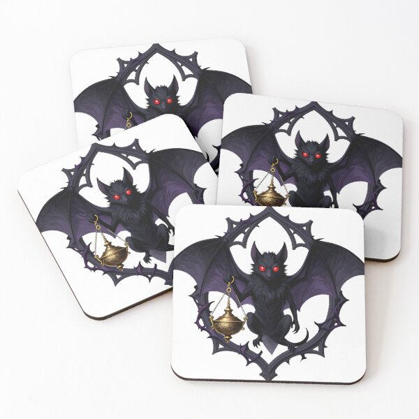 Item preview, Gothic Cemetery Gargoyle Bat Sentinel designed and sold by IllumeInk.