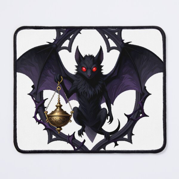 Item preview, Gothic Cemetery Gargoyle Bat Sentinel designed and sold by IllumeInk.