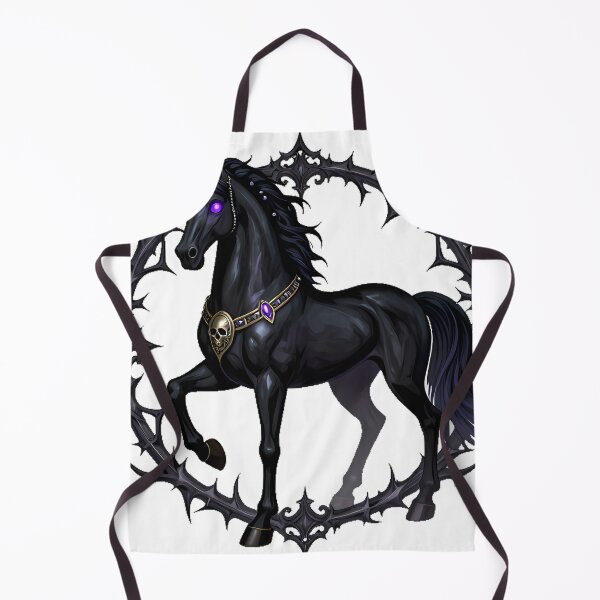 Item preview, Gothic Cemetery Black Stallion Keeper designed and sold by IllumeInk.
