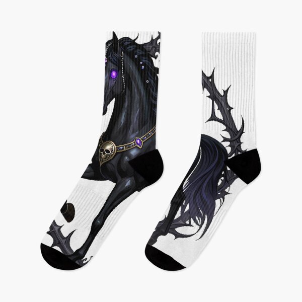 Item preview, Gothic Cemetery Black Stallion Keeper designed and sold by IllumeInk.