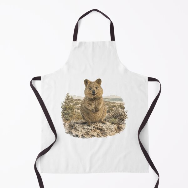 Item preview, Quokka Selfie Happy Quokka Rottnest Island Western Australia Cute Smiling Quokka Vintage Art designed and sold by Yellowriversss.