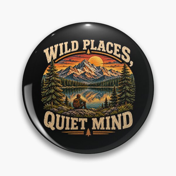 Item preview, Wild Places, Quiet Mind designed and sold by Side Quest Co..
