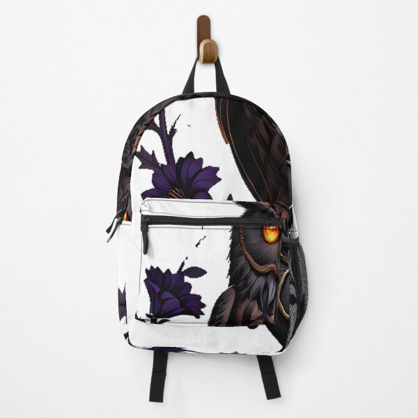 Item preview, Gothic Cemetery Great Horned Owl Sentinel designed and sold by IllumeInk.