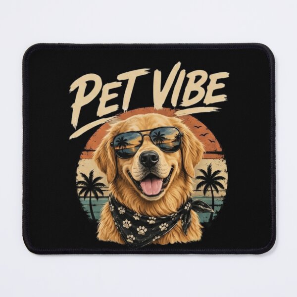 Item preview, Vintage Golden Retriever Sunset Vibe Retro Sunglasses designed and sold by MagicArtzz.