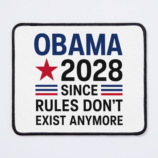 Item preview, Obama 2028 Since Rules Don't Exist Anymore designed and sold by Dr-Hulk-Grock.