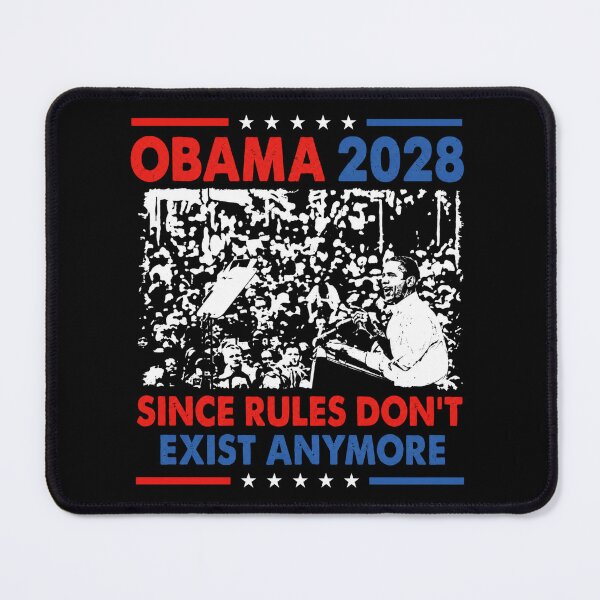 Item preview, Obama 2028 Since Rules Don't Exist Anymore designed and sold by Dr-Hulk-Grock.