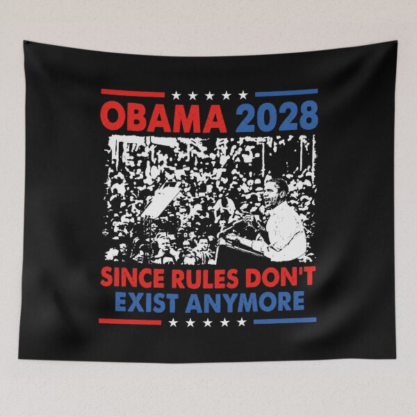 Item preview, Obama 2028 Since Rules Don't Exist Anymore designed and sold by Dr-Hulk-Grock.