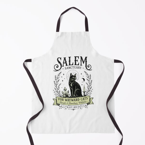 Item preview, Salem Sanctuary Cat Witch Moon designed and sold by felixpalette.