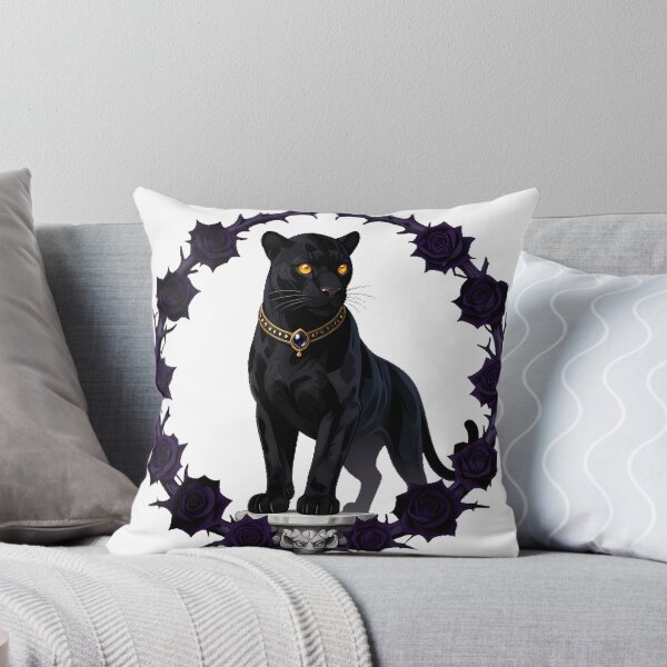 Item preview, Gothic Cemetery Black Panther Keeper designed and sold by IllumeInk.