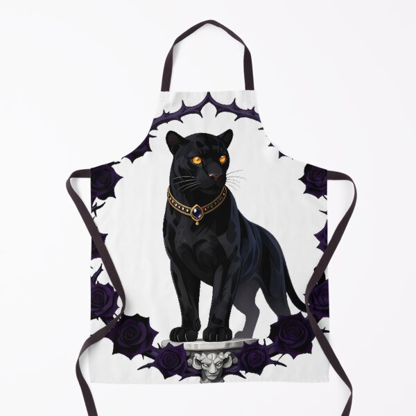 Item preview, Gothic Cemetery Black Panther Keeper designed and sold by IllumeInk.